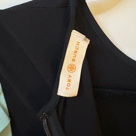 Like New Tory Burch Gathered Taffeta Sleeve Maxi Dress. - Picture 15 of 15